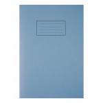 Silvine Exercise Book Ruled and Margin 80 Pages 75gsm A4 Blue Ref EX108 [Pack 10] 28575X