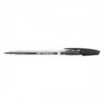 BIC Cristal Clic Ball Pen Retractable Medium 1.0mm Tip 0.32mm Line Black Ref 850732 [Pack 20] 287462