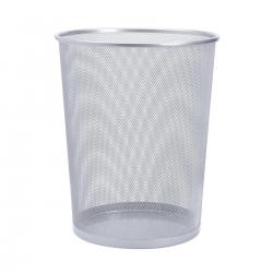 Cheap Stationery Supply of 5 Star Office Wire Mesh Waste Bin Silver Office Statationery