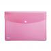 Elba Translucent Wallets Polypropylene Stud Fastening A4 Translucent Astd Ref 400102032 [Pack 5]