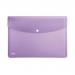 Elba Translucent Wallets Polypropylene Stud Fastening A4 Translucent Astd Ref 400102032 [Pack 5]