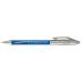 Paper Mate Flexgrip Elite Ball Pen Retractable Medium 1.4mm Tip 1mm Line Blue Ref S0767610 [Pack 12]