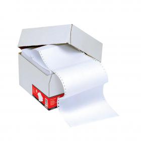 5 Star Office Listing Paper 1-Part Micro-perforated 70gsm 12inchx235mm Plain 2000 Sheets 295462