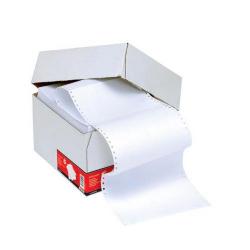 Cheap Stationery Supply of 5 Star Office Listing Paper 1-Part Microperforated 60gsm 12inchx235mm Plain 2000 Sheets 295470 Office Statationery