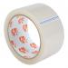 5 Star Office Clear Tape Roll Large Easy-tear Polypropylene 40 Microns 48mm x 66m [Pack 3]