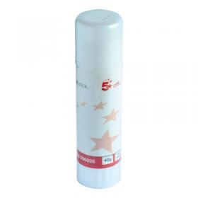 5 Star Office Glue Stick Solid Washable Non-toxic Large 40g 296026