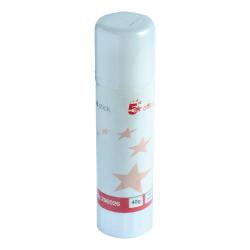 Cheap Stationery Supply of 5 Star Office Glue Stick Solid Washable Non-toxic Large 40g 296026 Office Statationery