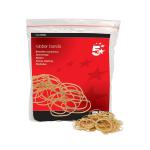 5 Star Office Rubber Bands No.16 Each 63x1.5mm Approx 2000 Bands [Bag 0.454kg] 296360