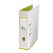 Oxford MyColour Lever Arch File Polypropylene Capacity 80mm A4Plus White & Lime Ref 100081032