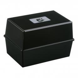 Cheap Stationery Supply of 5 Star Office Card Index Box Capacity 250 Cards 8x5in 203x127mm Black 297110 Office Statationery