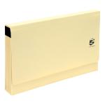 5 Star Office De Luxe Expanding File 19 Pockets A-Z Foolscap Cardboard Cover Cream 297234
