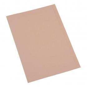 5 Star Office Square Cut Folder Recycled 250gsm Foolscap Buff Pack of 100 297404