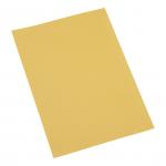 5 Star Office Square Cut Folder Recycled 250gsm Foolscap Yellow [Pack 100] 297439