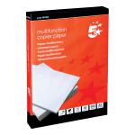 5 Star Office Copier Paper Multifunctional Ream-Wrapped 80gsm A3 White [500 Sheets] 297560