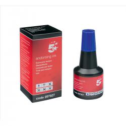 Cheap Stationery Supply of 5 Star Endorsing Ink 28ml Bottle Blue Office Statationery