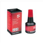5 Star Office Endorsing Ink 28ml Red 297951
