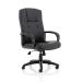 Trexus Sussex Leather Manager Chair 530x520x500-600mm Ref QL817