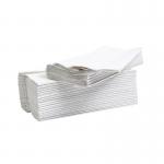 2Work Hand Towel 2-Ply Flushable White 310x230mm (Pack of 2430) 2W00270 2W00270