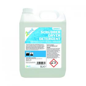 2Work Scrubber Dryer Detergent Low Foam Fragrance-Free 5 Litre 2W00977 2W00977