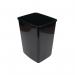 2Work Swing Bin Base 10 Litre Black 2W02385 2W02385