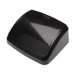 2Work Swing Bin Lid 10 Litre Plastic Black 2W02396 2W02396
