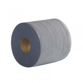 2Work Centrefeed Roll 2-Ply 500 Sheets Blue (Pack of 6) 2W03010 2W03010