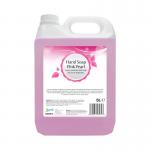 2Work Hand Soap Pink Pearl 5 Litre Bulk Bottle 2W03974 2W03974