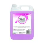 2Work Hand Soap Pink Pearl 5 Litre Bulk Bottle 2W03974 2W03974