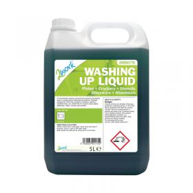 2Work Washing Up Liquid Fresh Scent 5 Litre Bulk Bottle 2W04170 2W04170