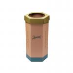 2Work Recycling Bin Green (Pack of 3) 2W04262 2W04262