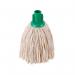 2Work PY Smooth Socket Mop 12oz Green (Pack of 10) 2W04298 2W04298