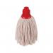 2Work PY Smooth Socket Mop 12oz Red (Pack of 10) 2W04301 2W04301