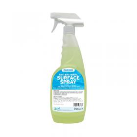 2Work Antibacterial Surface Spray 750ml (Pack of 6) 2W04586 2W04586