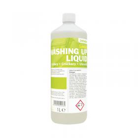 2Work Washing Up Liquid Concentrate Lemon Fragrance 1 Litre 2W04589 2W04589