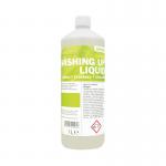 2Work Washing Up Liquid Concentrate Lemon Fragrance 1 Litre 2W04589 2W04589