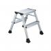 2Work Mini Folding Ladder 2-Step Metal 460mm 2W05001 2W05001