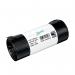 2Work Refuse Sack 100 Litre Black 20 Bags per Roll (Pack of 10) 2W06018 2W06018