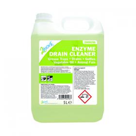 2Work Enzyme-Based Drain Cleaner 5 Litre Bulk Bottle 2W06296 2W06296