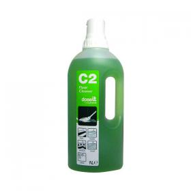 Dose It C2 Floor Cleaner 1 Litre (Pack of 8) 2W06307 2W06307