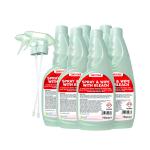 2Work Spray And Wipe With Bleach Trigger Spray 750ml (Pack of 6) 2W07245 2W07245