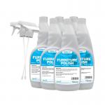 2Work Furniture Polish Trigger Spray 750ml (Pack of 6) 2W07251 2W07251