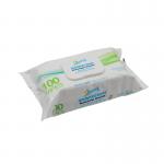 2Work Disinfectant Viricidal Hand And Surface Wipes (Pack of 100) 2W07385 2W07385