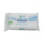 2Work Disinfectant Bactericidal Viricidal Wipes (Pack of 100) 2W07385 2W07385