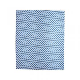 2Work Heavy Duty Non-Woven Cloth 380x400mm Blue (Pack of 5) 2W08160 2W08160