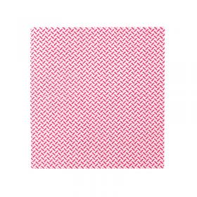 2Work Heavy Duty Non-Woven Cloth 380x400mm Red (Pack of 5) 2W08162 2W08162