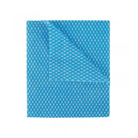 2Work Economy Cloth 420x350mm Blue (Pack of 50) 2W08168 2W08168