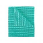 2Work Economy Cloth 420x350mm Green (Pack of 50) 2W08169 2W08169