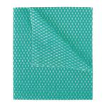 2Work Economy Cloth 420x350mm Green (Pack of 50) 104420GREEN 2W08169