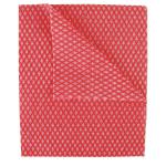 2Work Economy Cloth 420x350mm Red (Pack of 50) 104420RED 2W08170