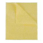 2Work Economy Cloth 420x350mm Yellow (Pack of 50) 2W08171 2W08171